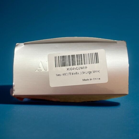 AIRCUTE Washable Absorbent Urinary Incontinence Underwear for Women 3XL White - Picture 3 of 6